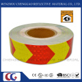 Self-Adhesive PVC Arrow Reflective Safety Warning Conspicuity Tape (C3500-AW)